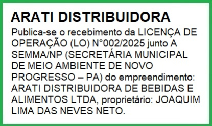 foto Notícia Novo Progresso