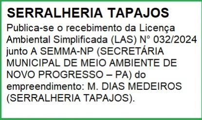 foto Notícia Novo Progresso