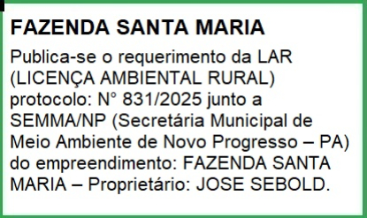 foto Notícia Novo Progresso