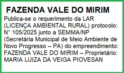 foto Notícia Novo Progresso