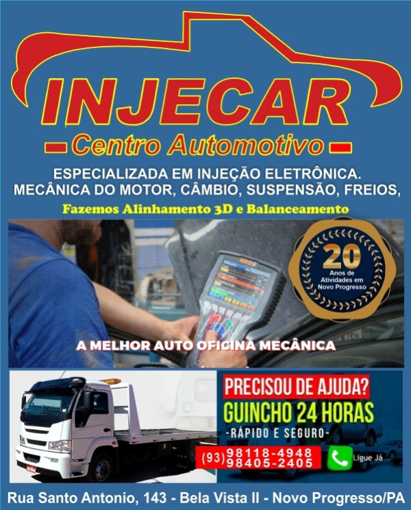 INJECAR CENTRO AUTOMOTIVO Novo Progresso PA