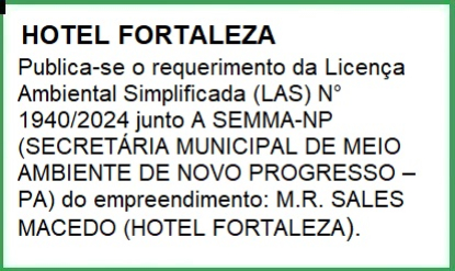 foto Notícia Novo Progresso