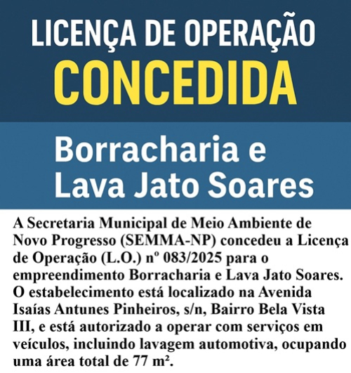 foto Not&iacute;cia Novo Progresso