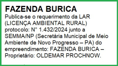 foto Notícia Novo Progresso