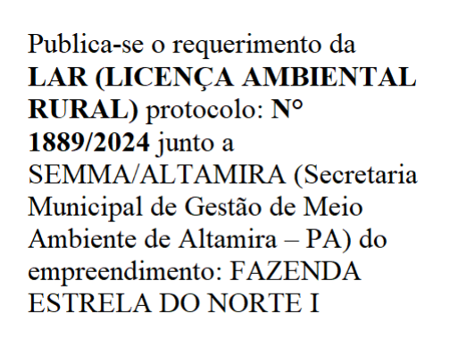 foto Not&iacute;cia Novo Progresso