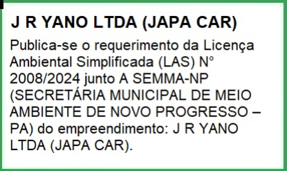 foto Notícia Novo Progresso