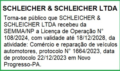 foto Notícia Novo Progresso